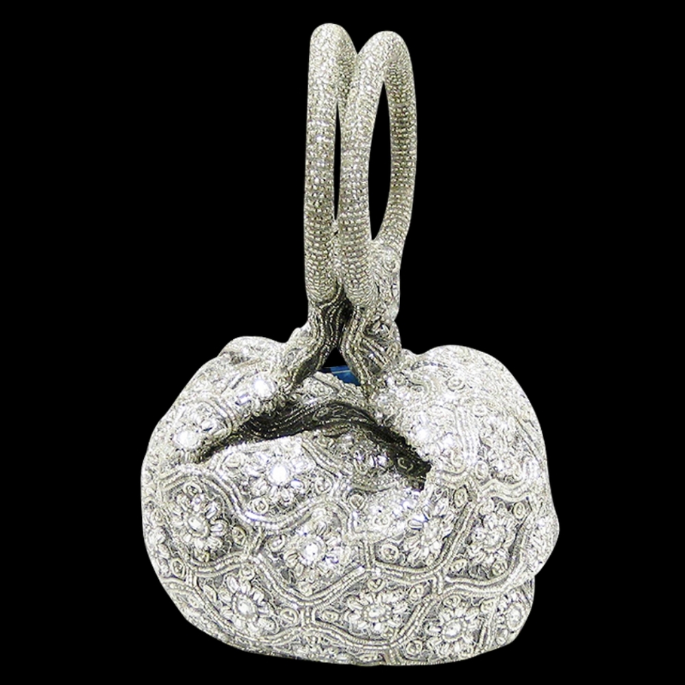 David Jeffery hands free Ring Handle wristlet